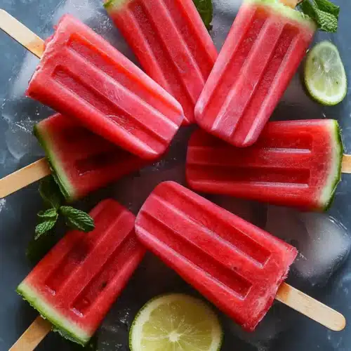 Watermelon popsicles recipe