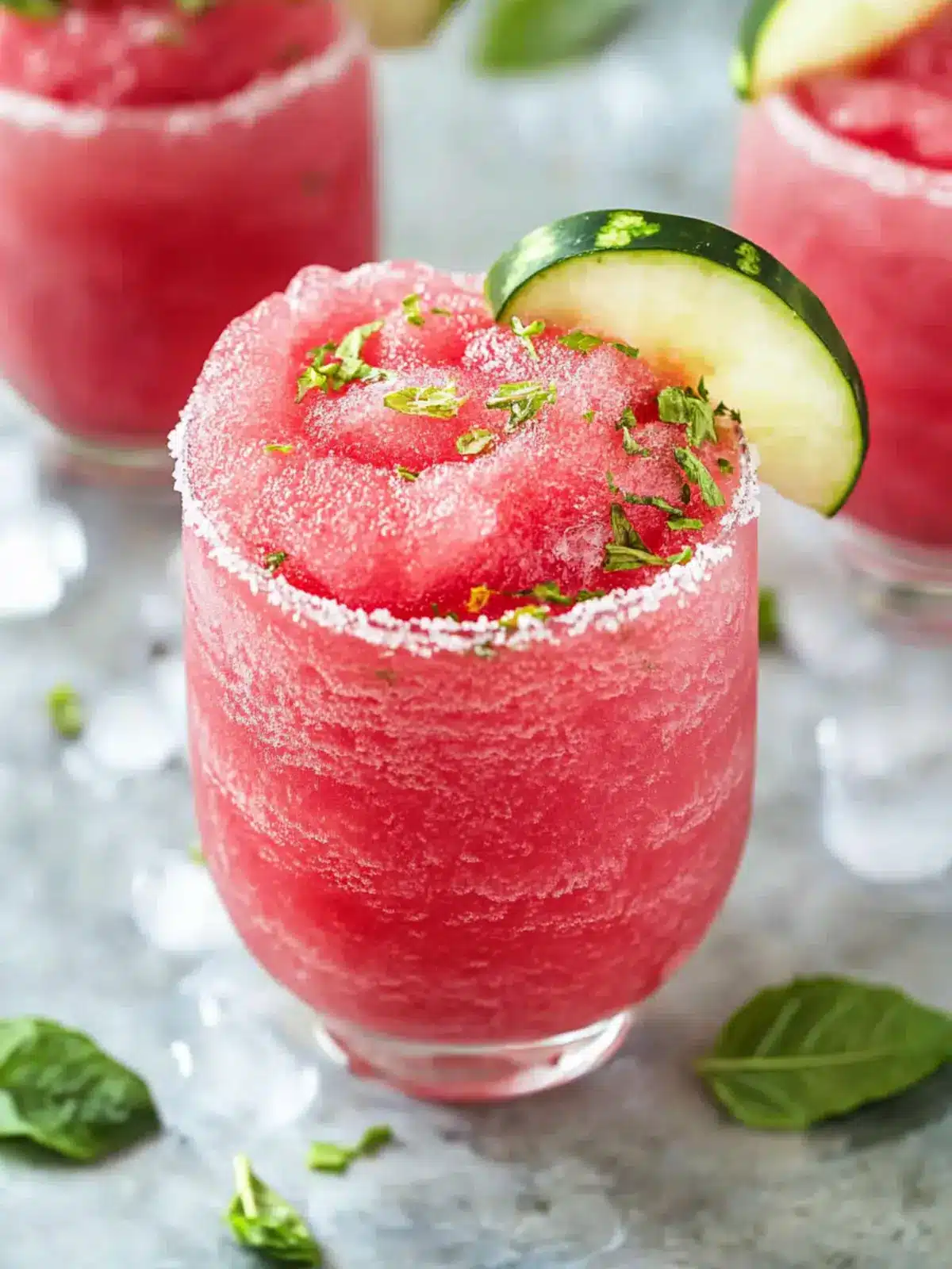 Watermelon slushie recipe
