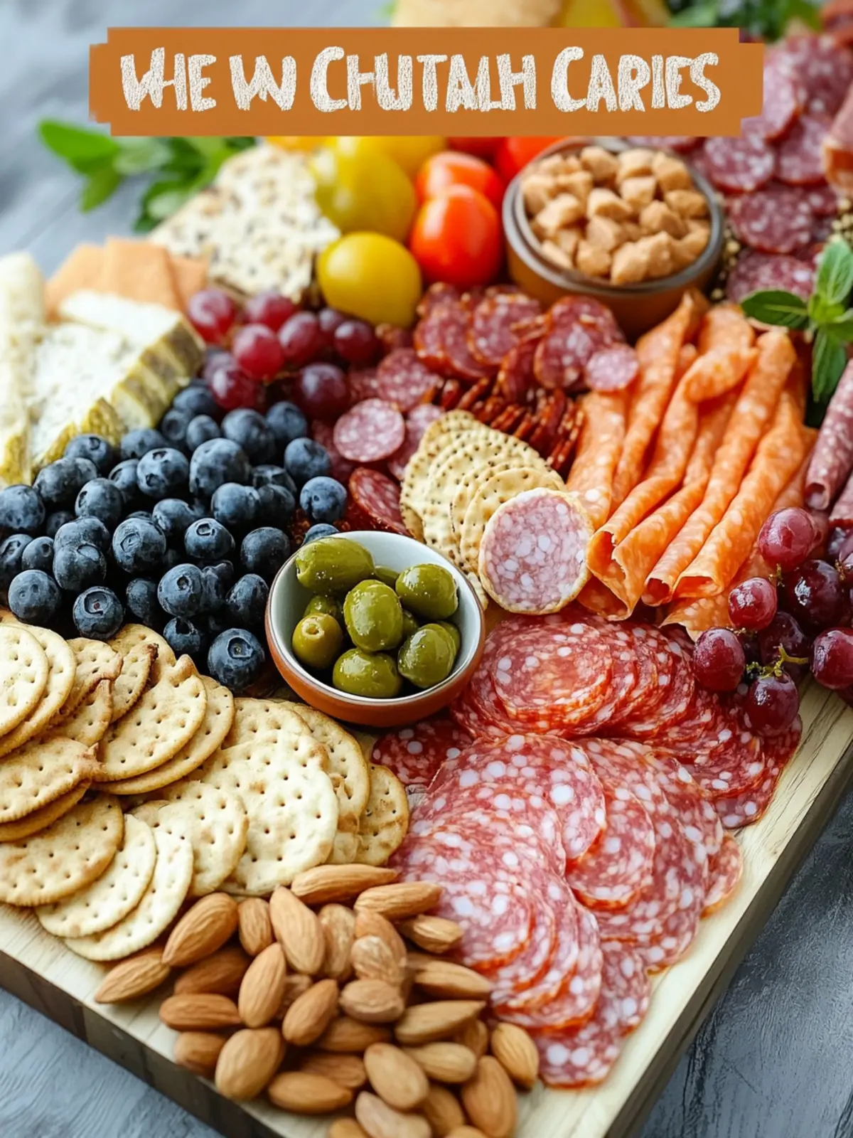 Graduation charcuterie board recipe