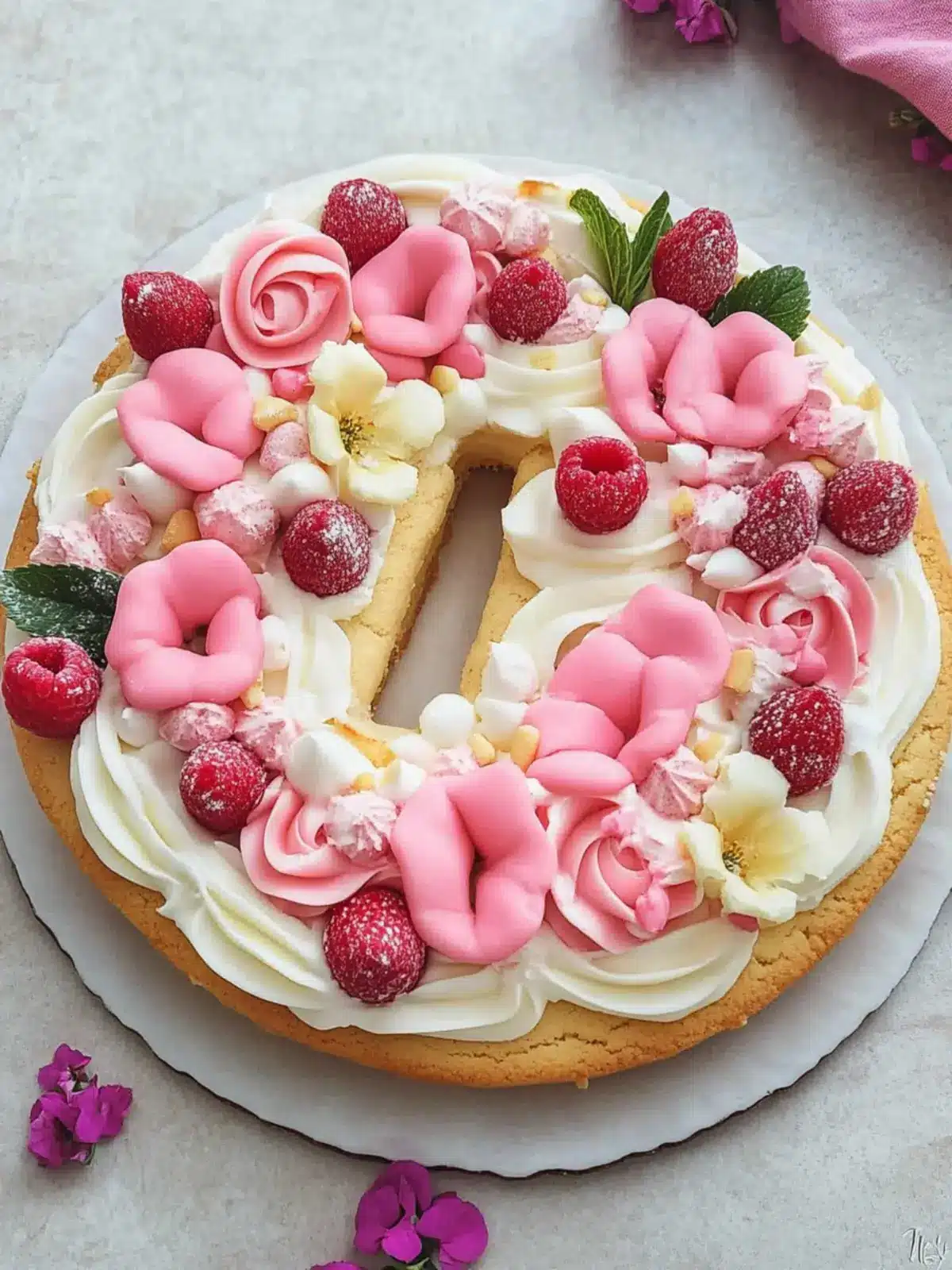 mother’s day cookie cake