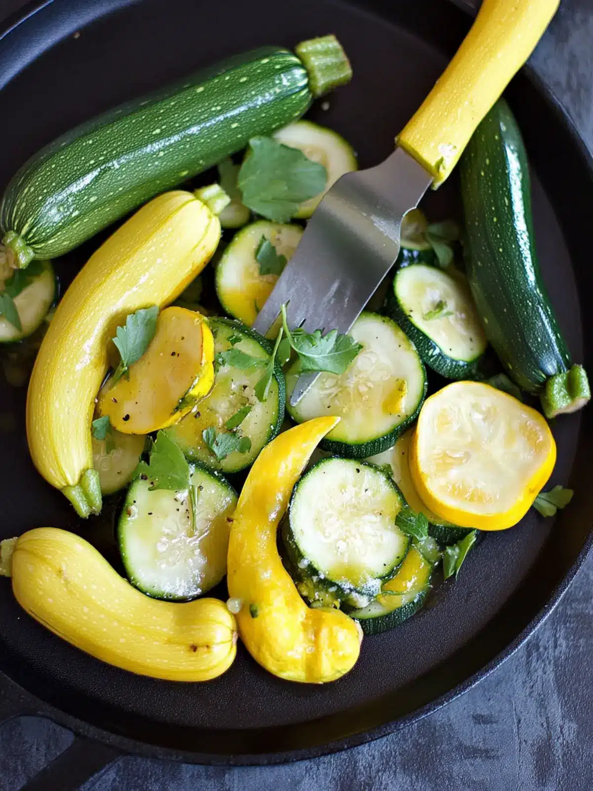 Zucchini and yellow squash recipe