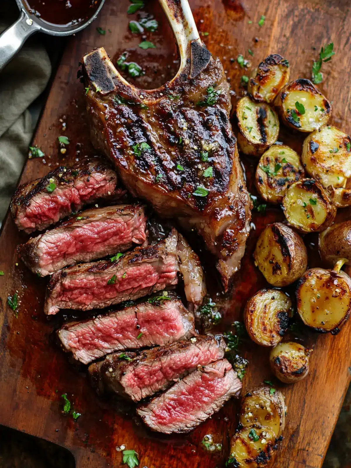 Tomahawk steak grill recipe