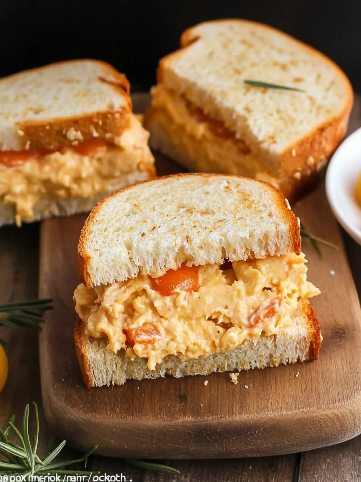 pimento cheese sandwich