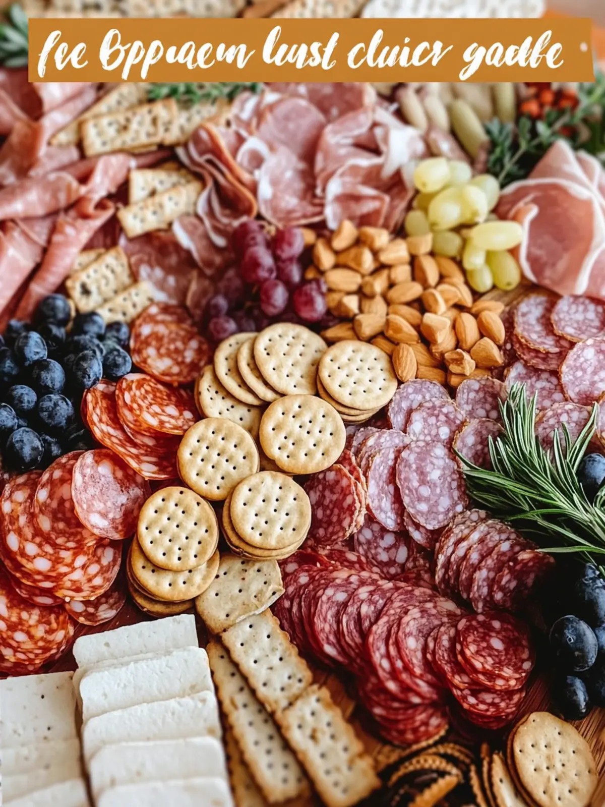 Graduation charcuterie board recipe