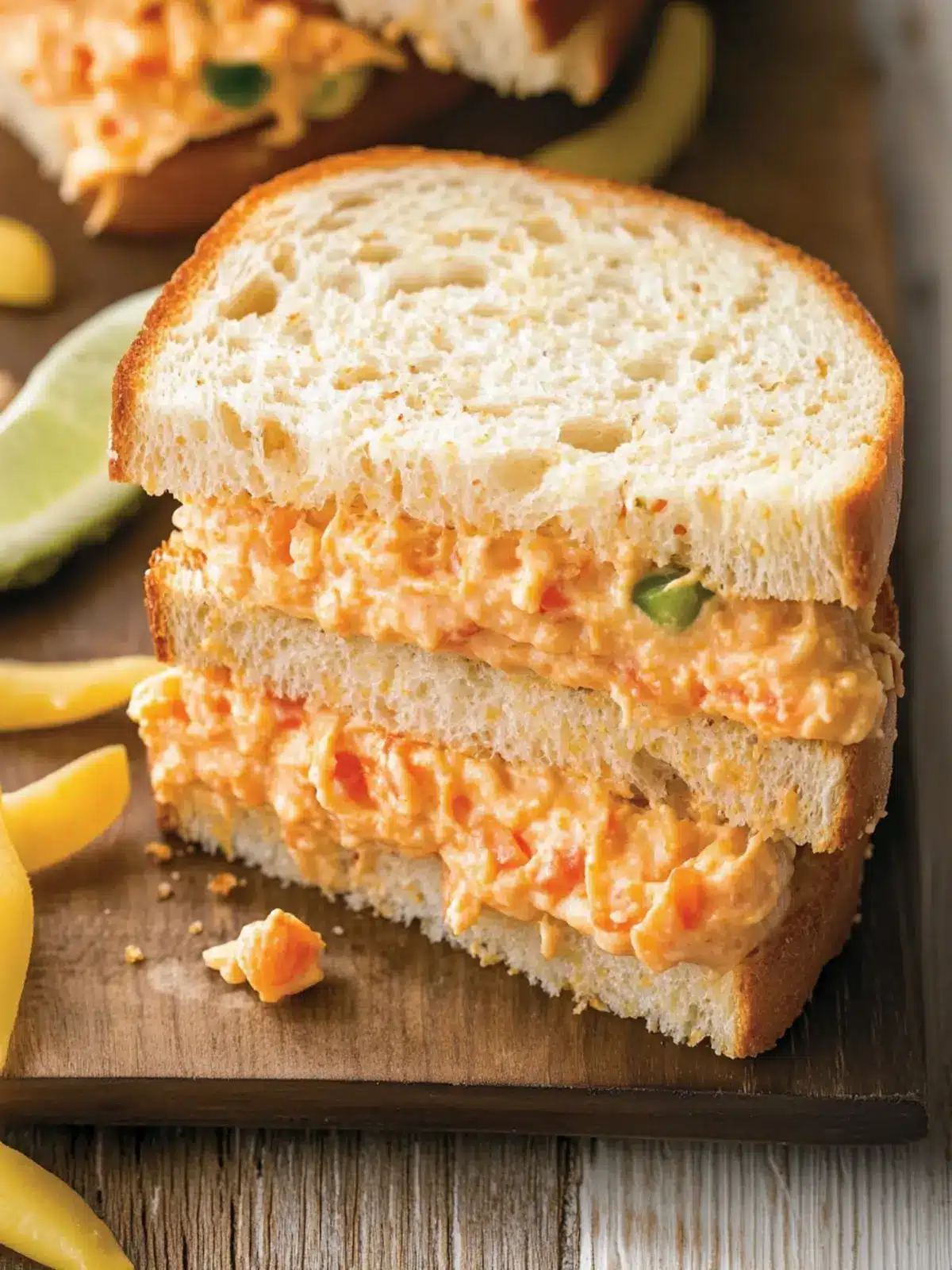 pimento cheese sandwich