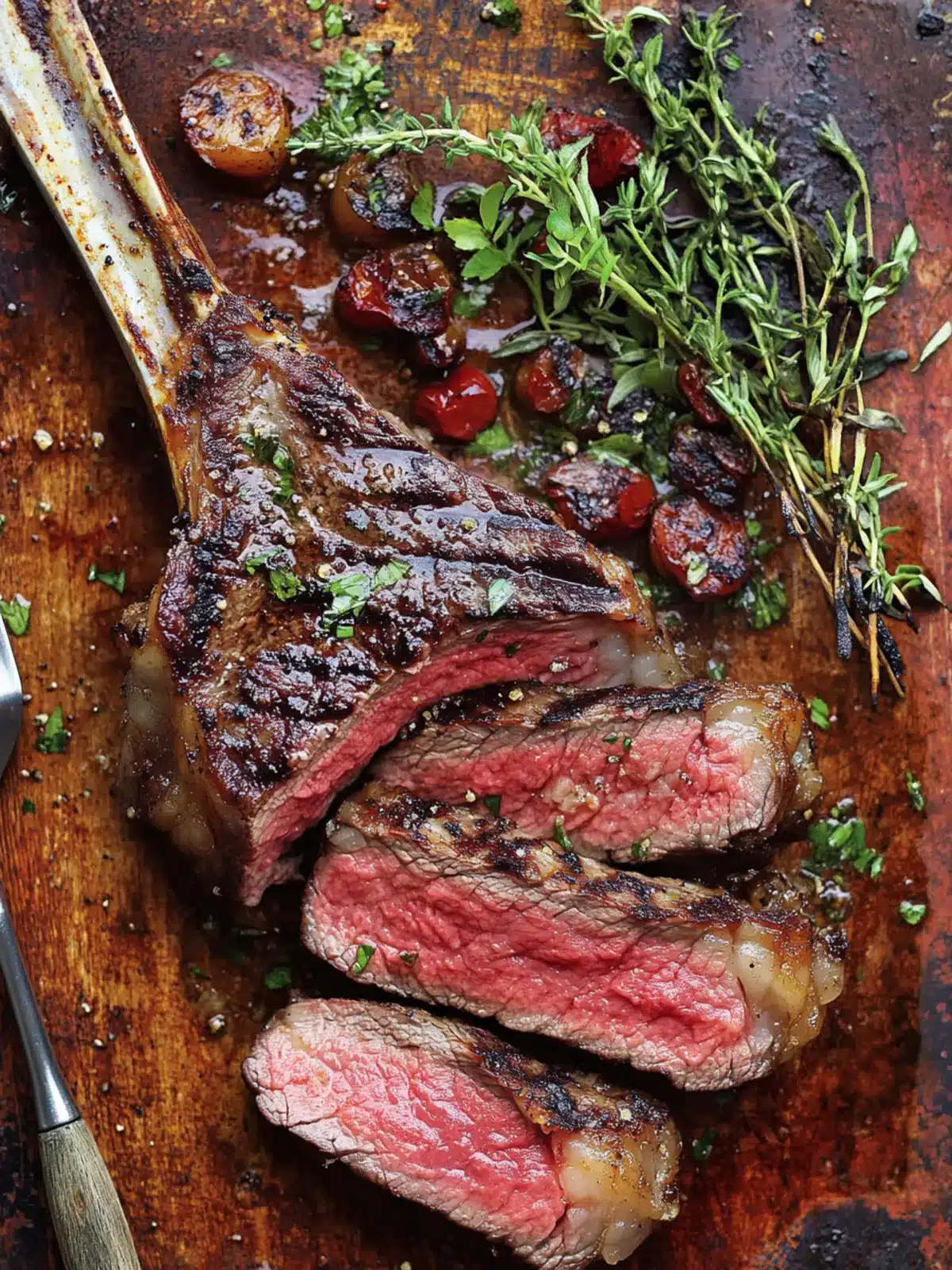 Tomahawk steak grill recipe