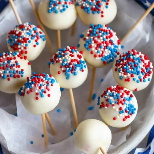 4th of july cake pops recipe