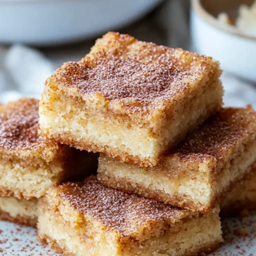 Churro bars recipe