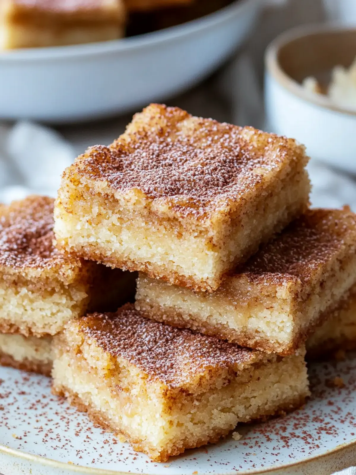 Indulge in Homemade Churro Bars Recipe for Sweet Happiness