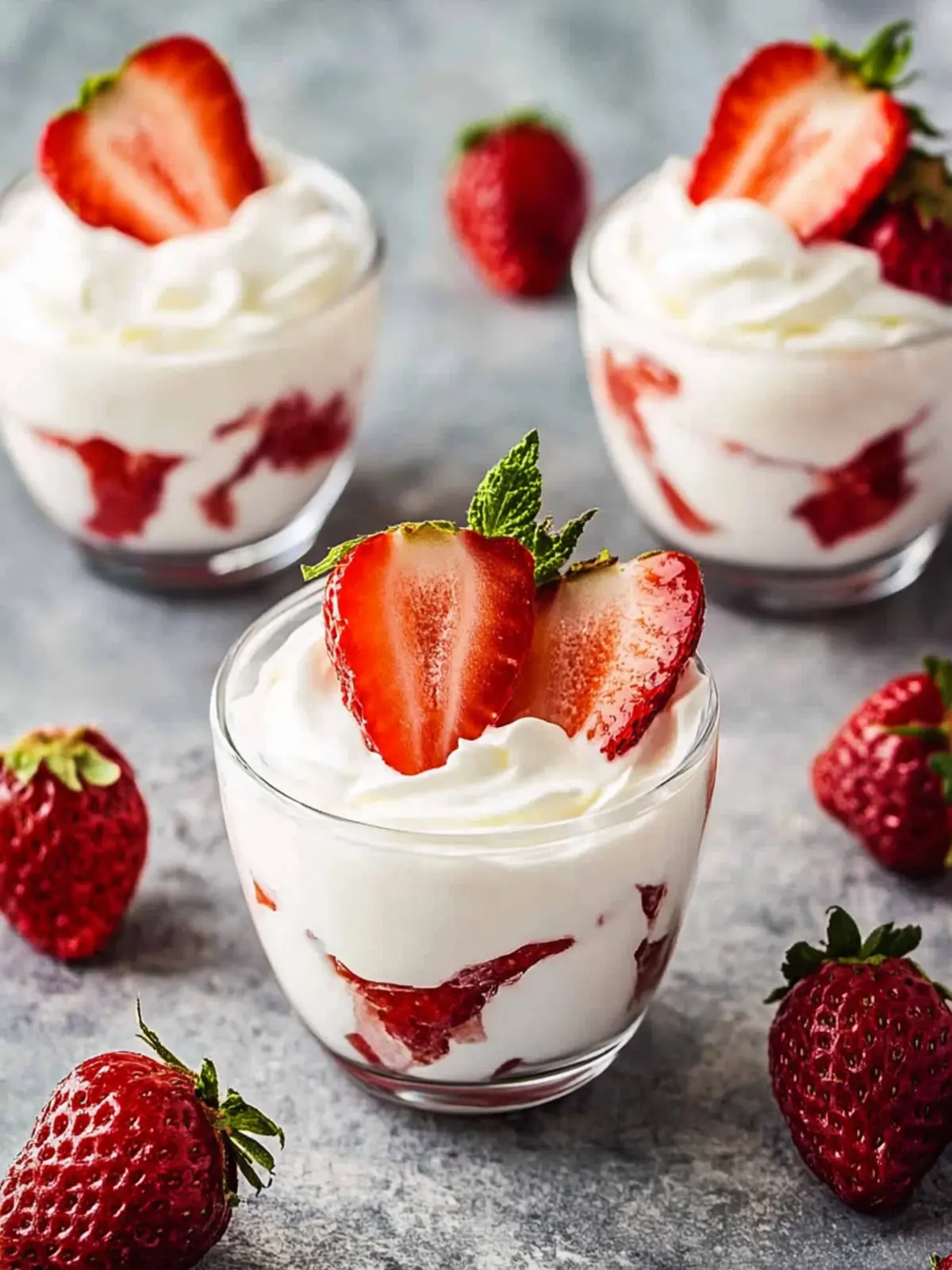 Fresas con crema recipe