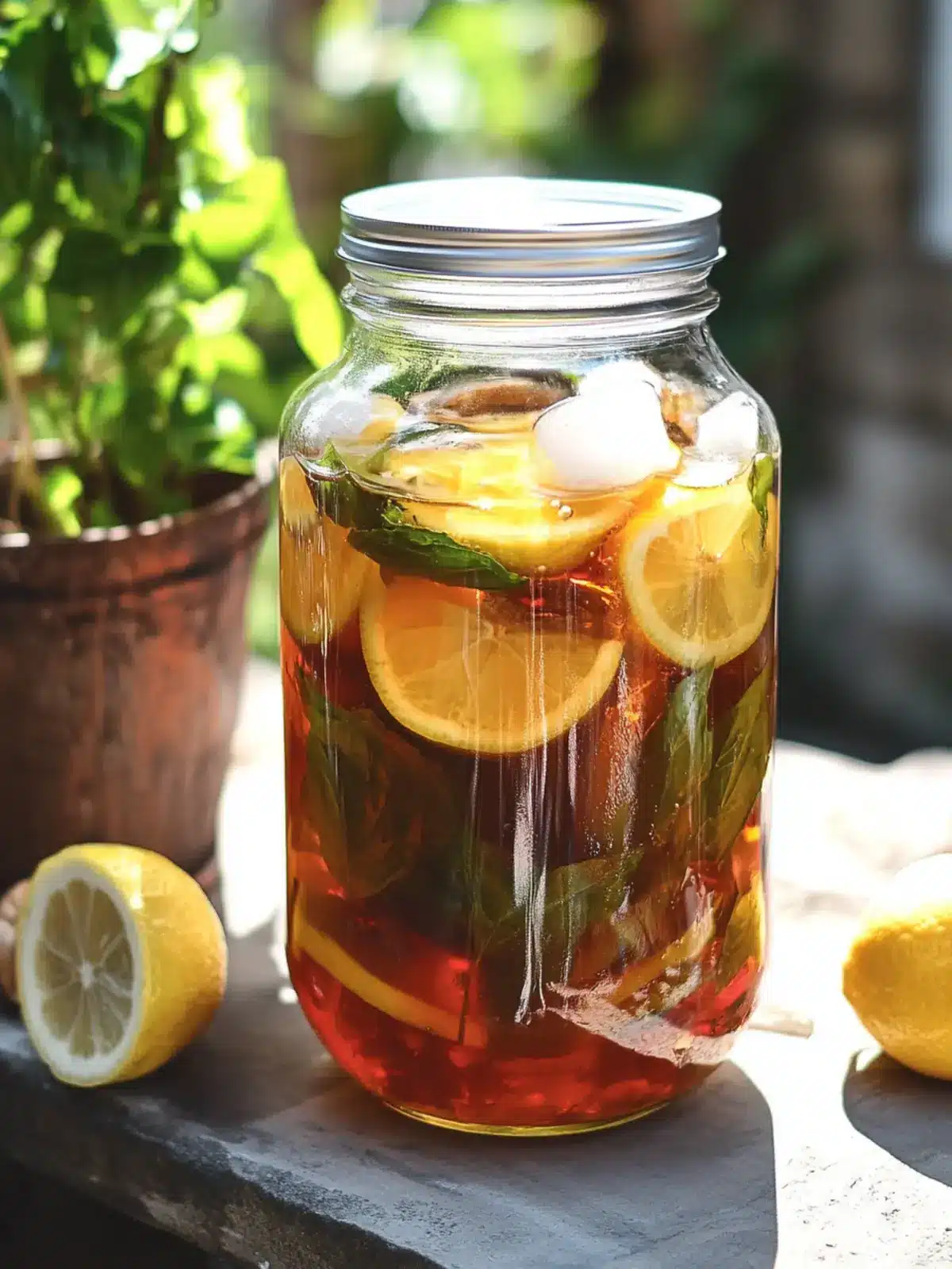 Sun tea recipe