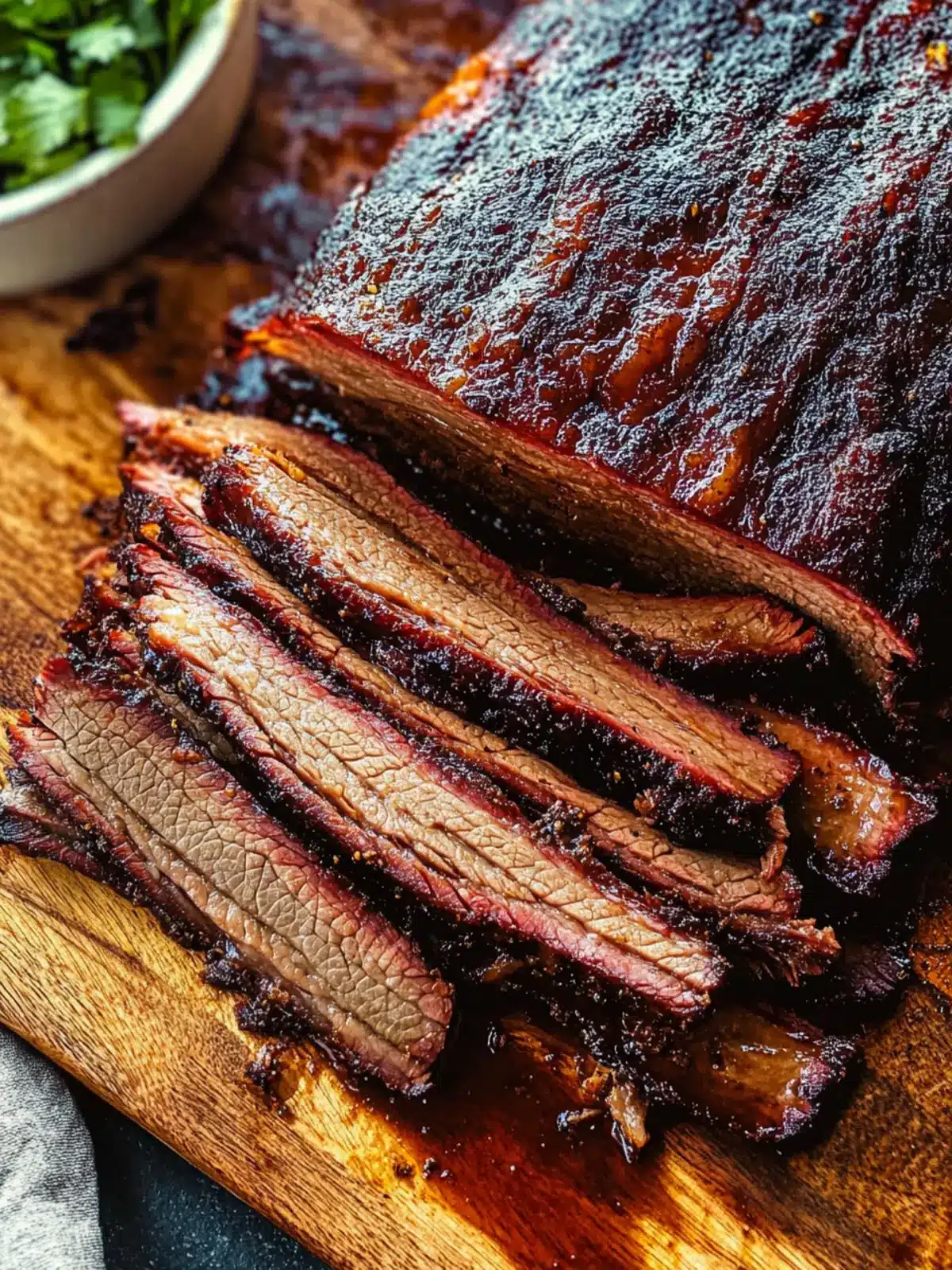 Smoked brisket recipe