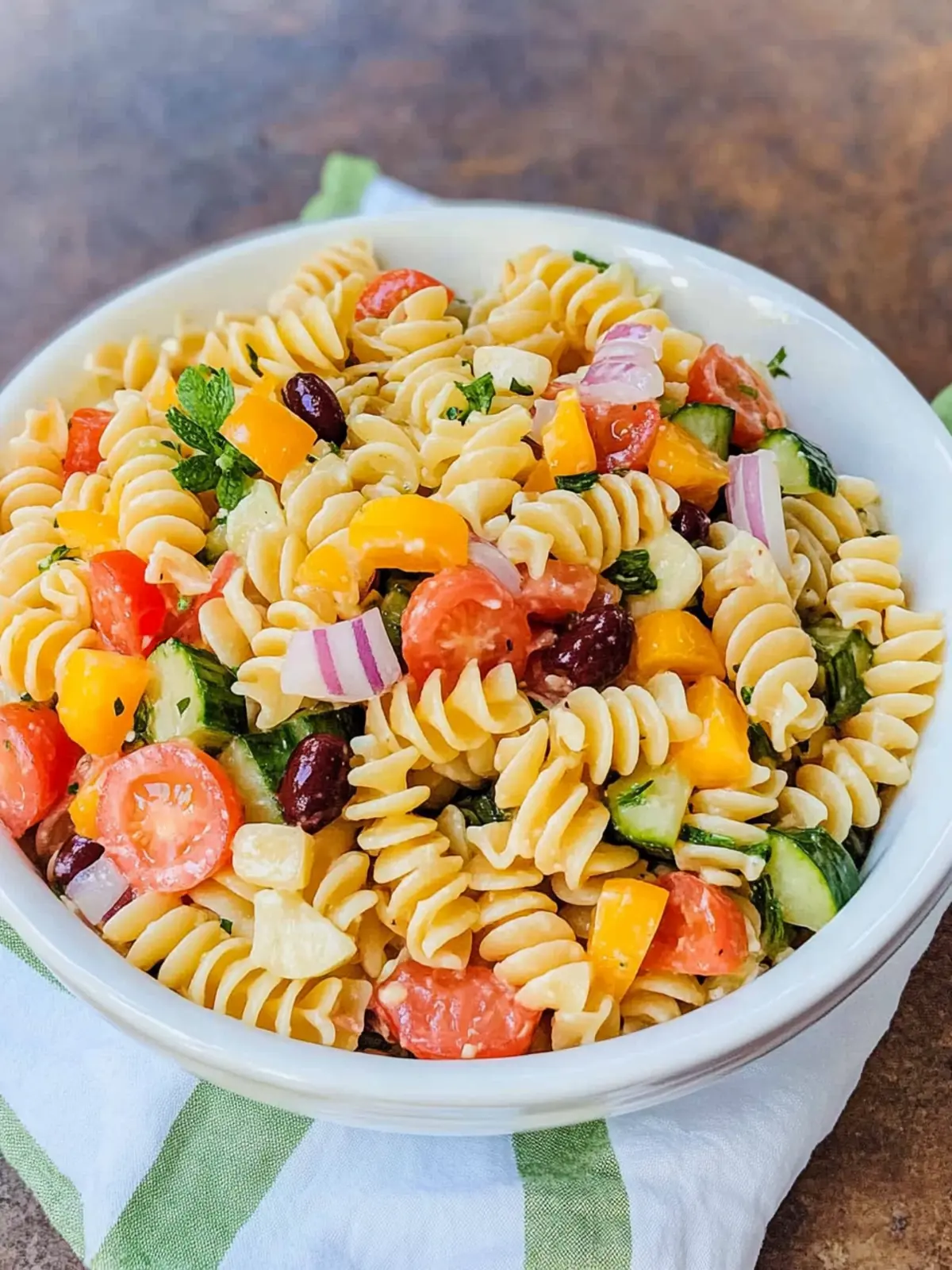Summer pasta salad recipe