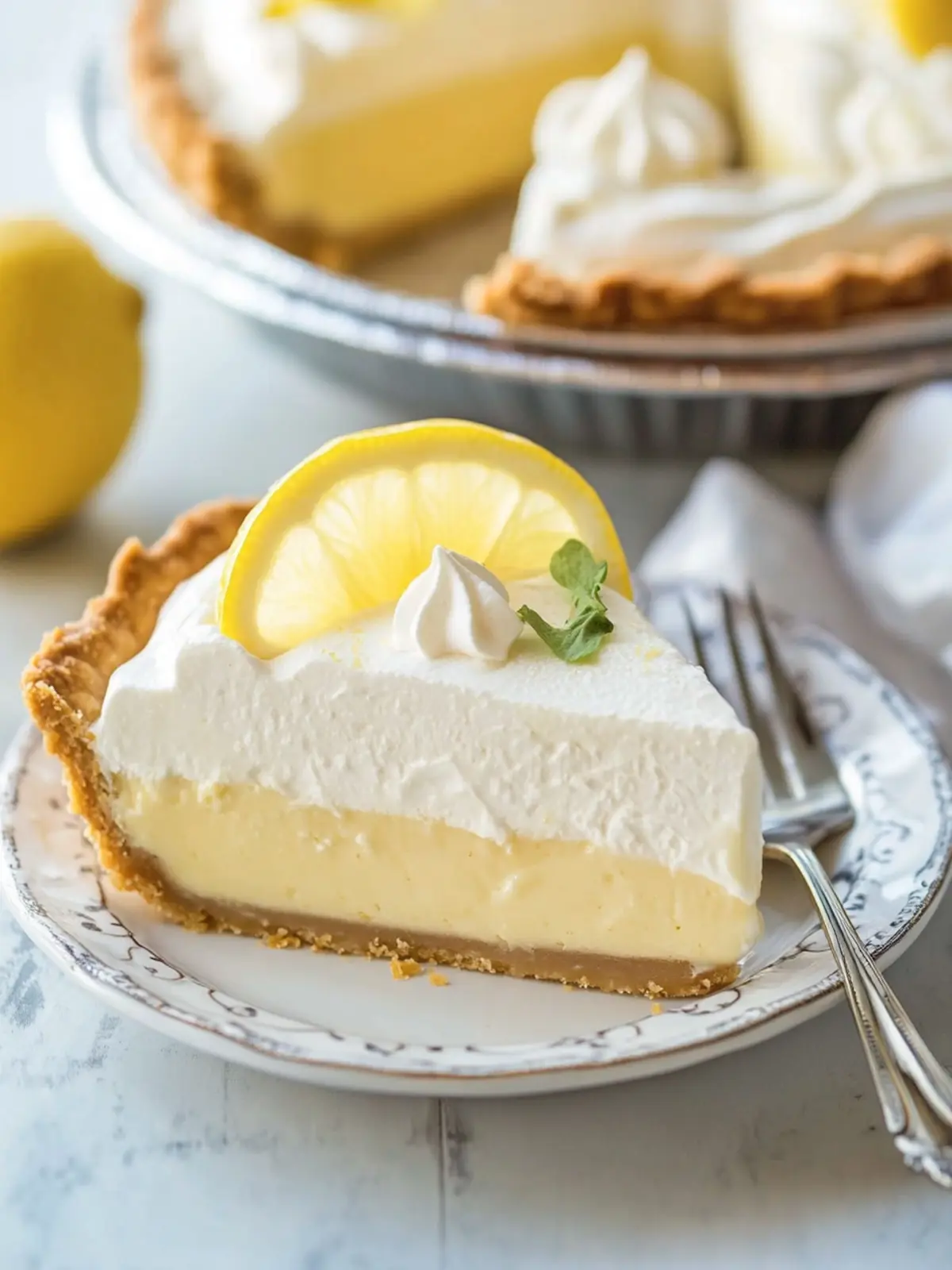 Lemon icebox pie recipe