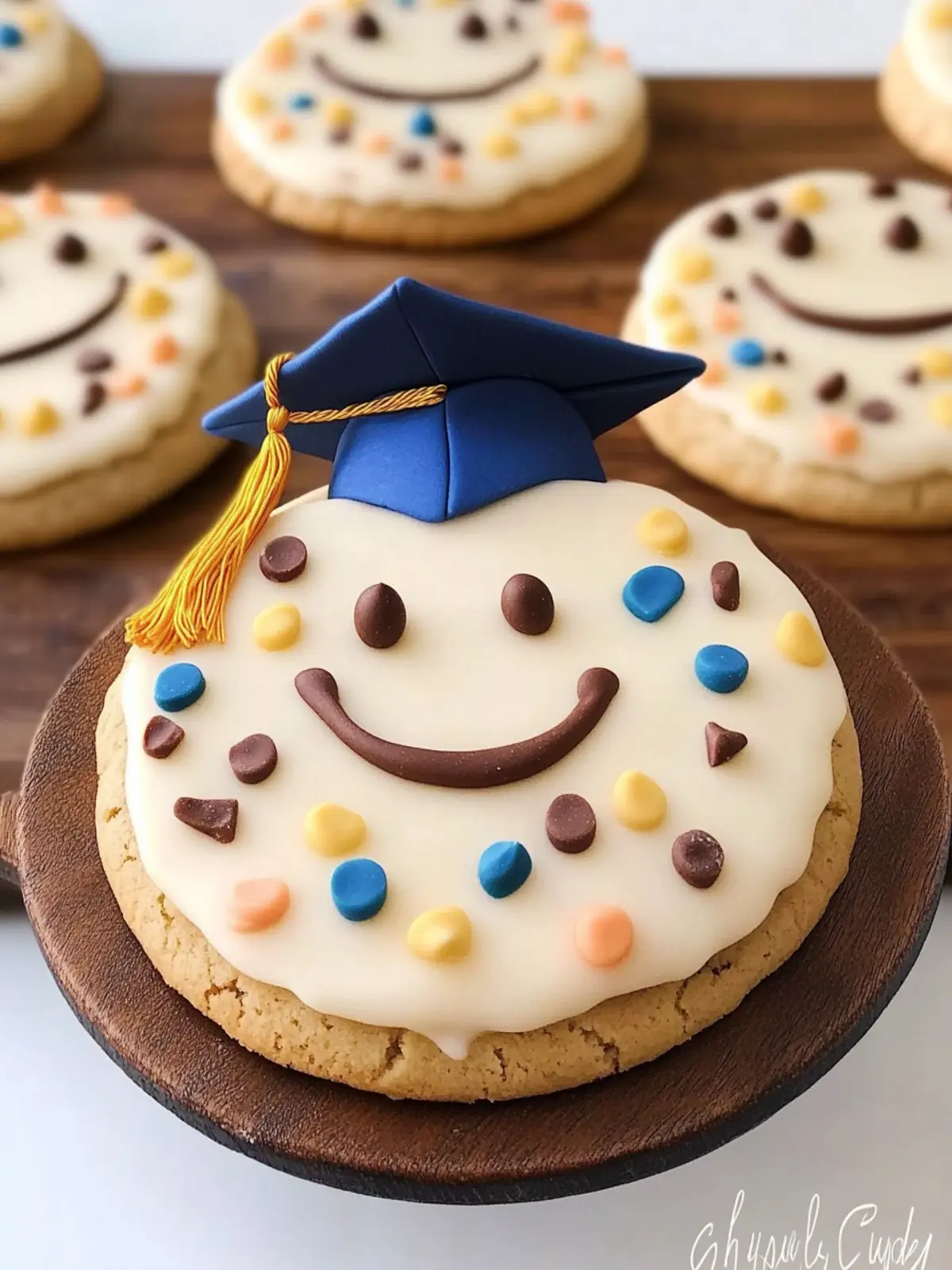 Graduation cookie cake recipe