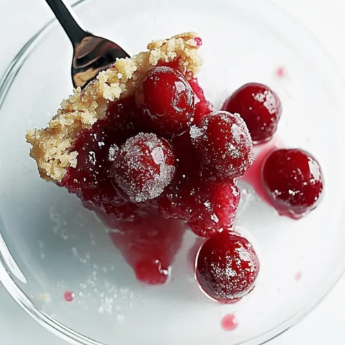 Tart cherry recipe