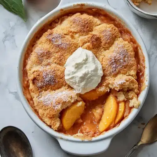 Fresh peach cobbler recipe
