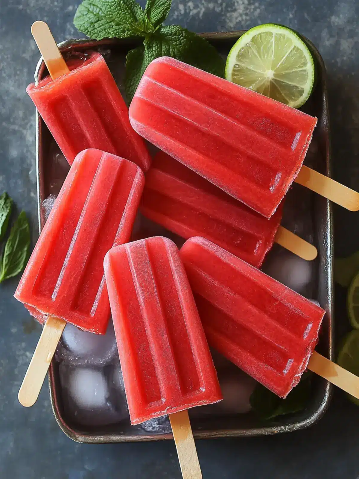 Watermelon popsicles recipe