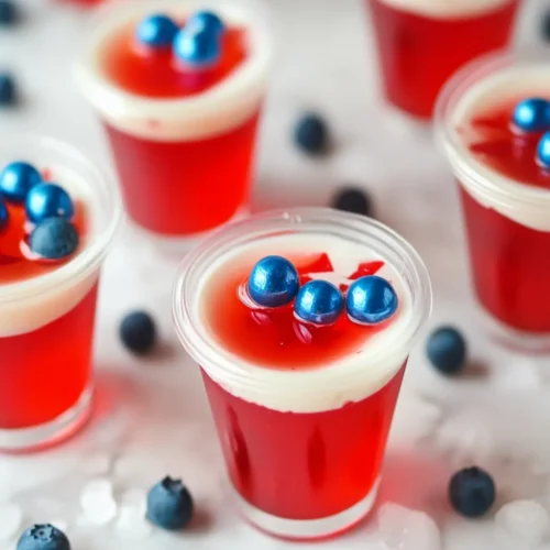 4th of july jello shots recipe