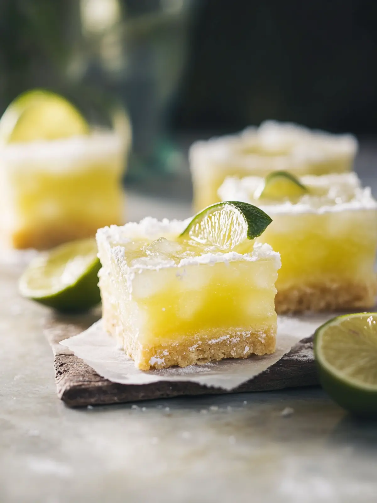 Zesty Margarita Bars that Bring the Fiesta Home