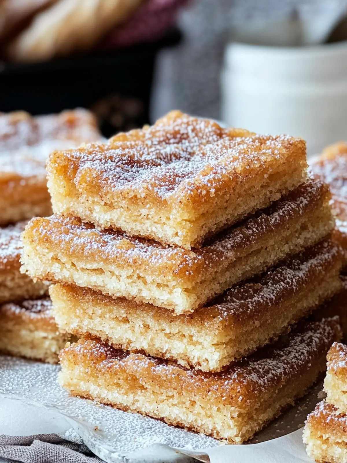 Churro bars recipe