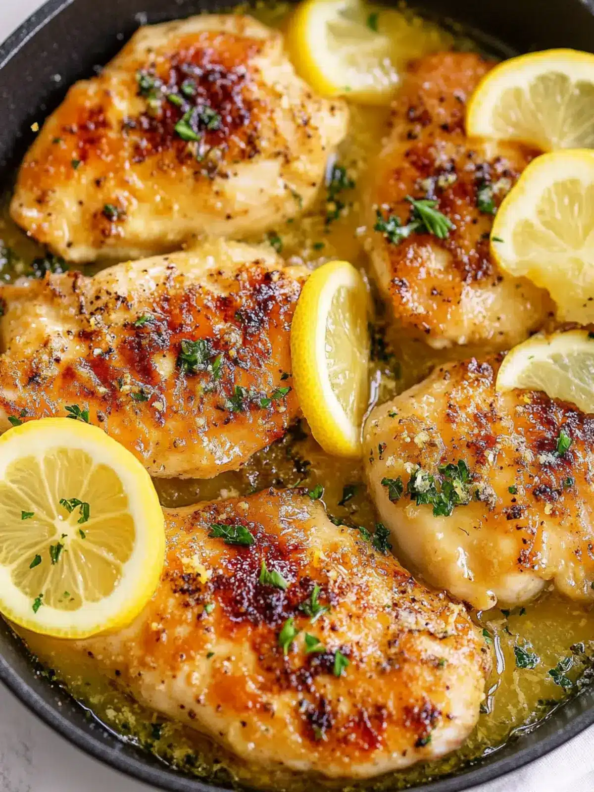Zesty Lemon Chicken with Irresistible Lemon Butter Sauce