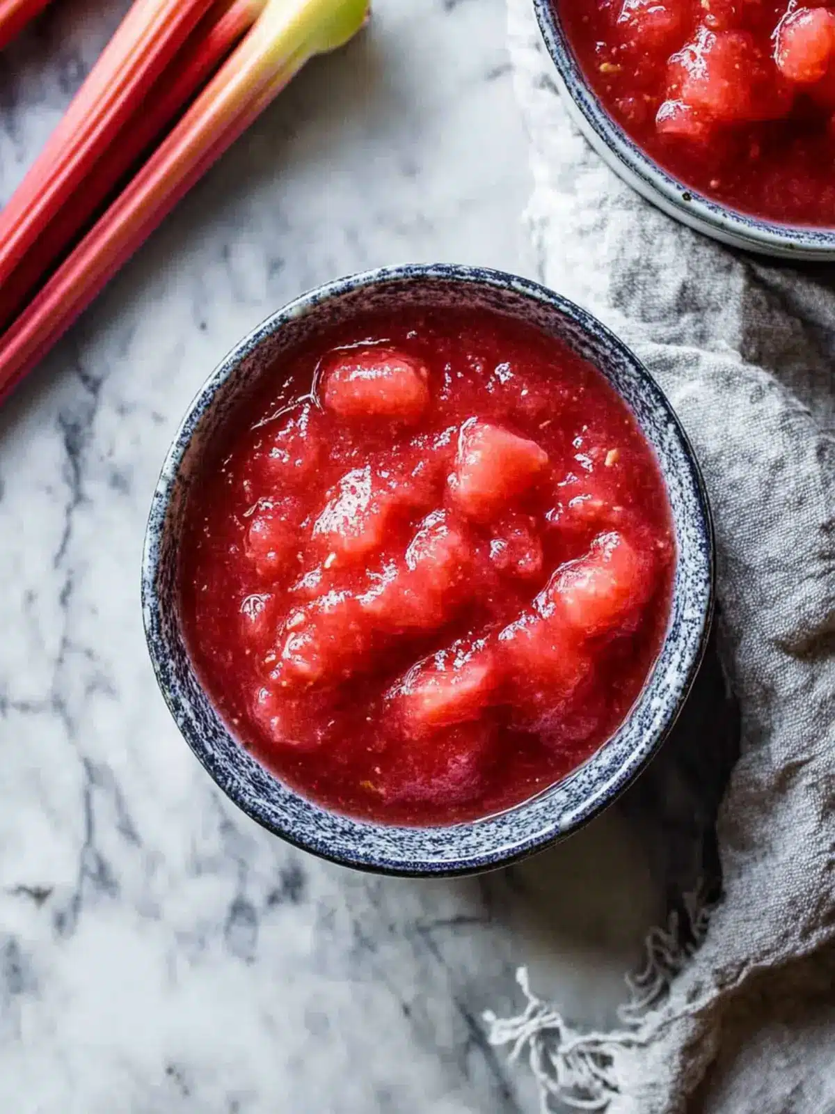 Rhubarb sauce recipe