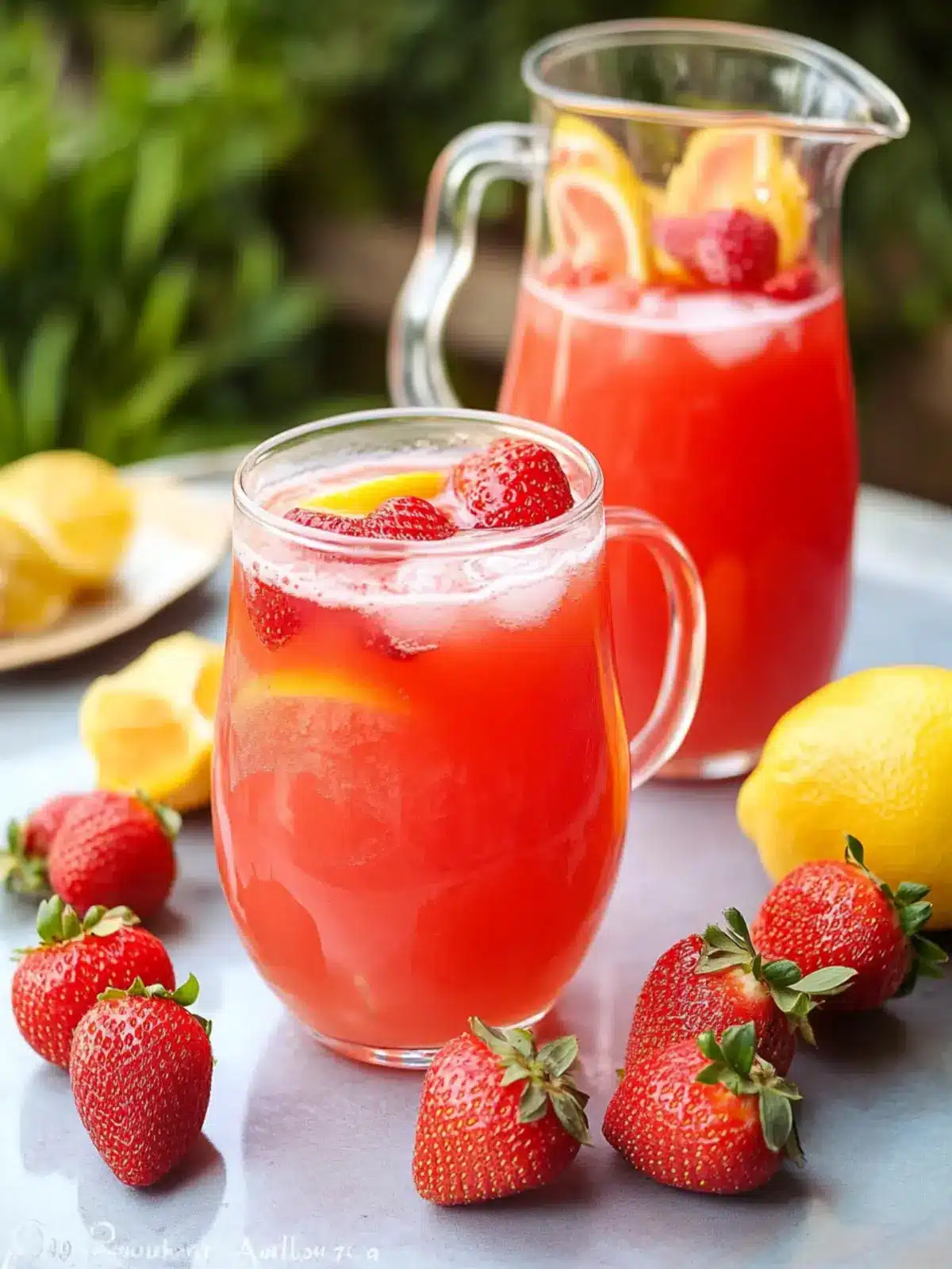 Strawberry lemonade recipe