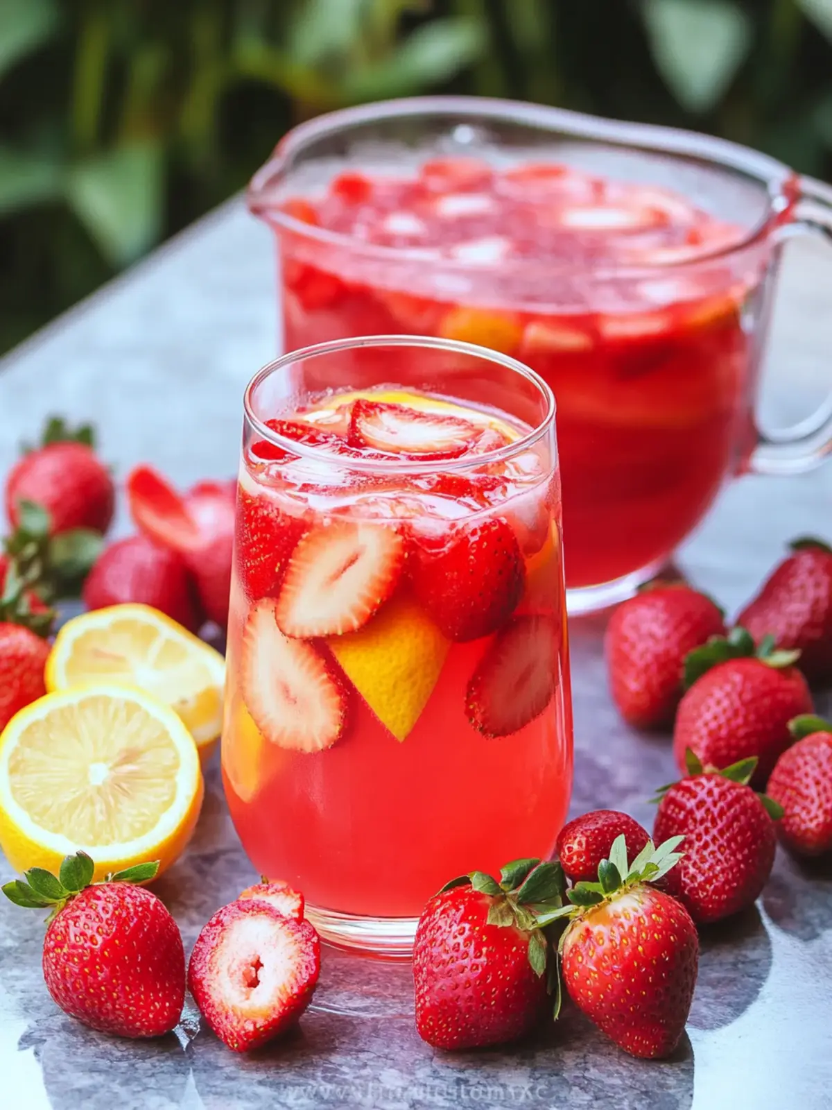 Strawberry lemonade recipe