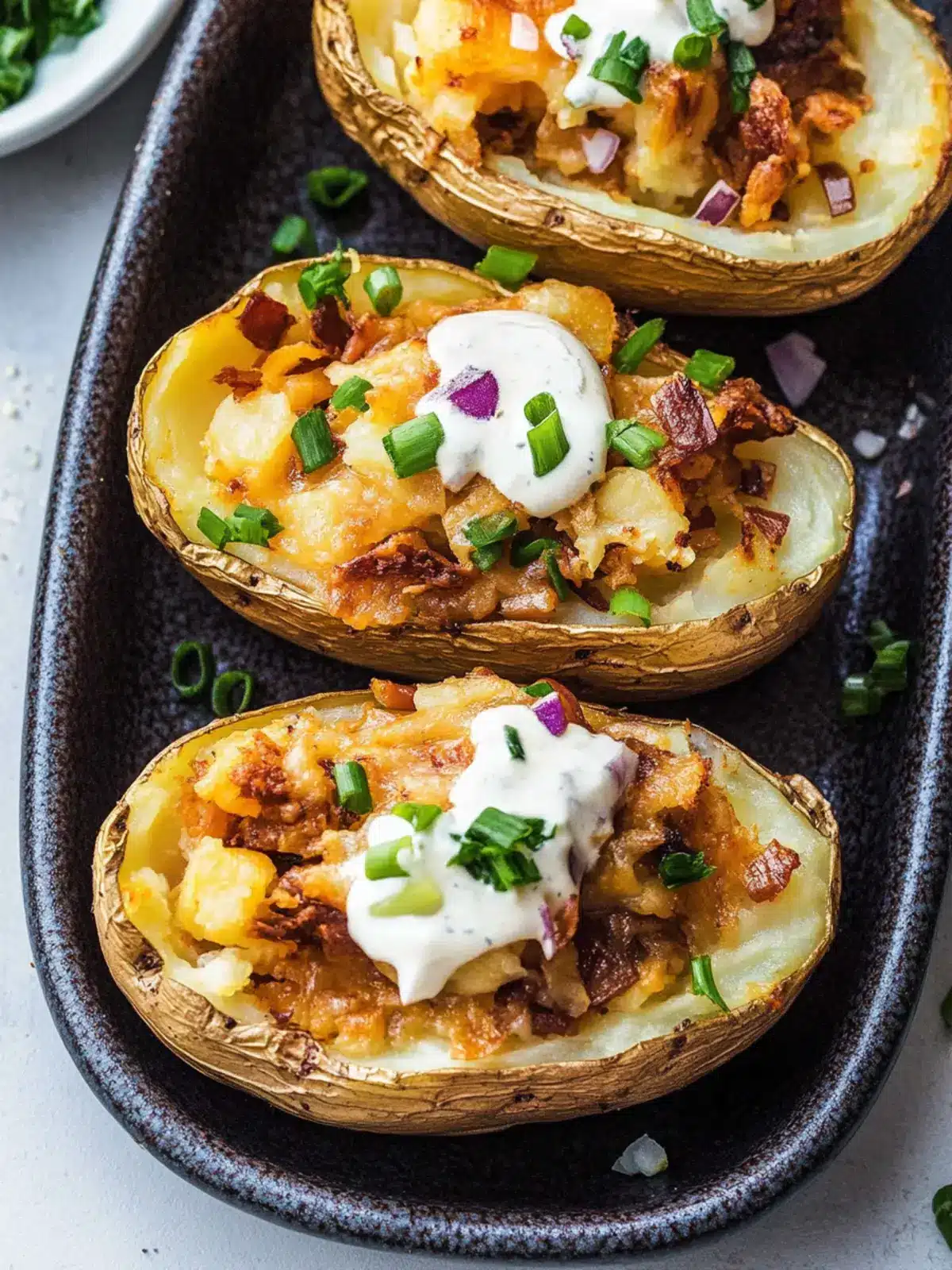 Loaded baked potato recipe