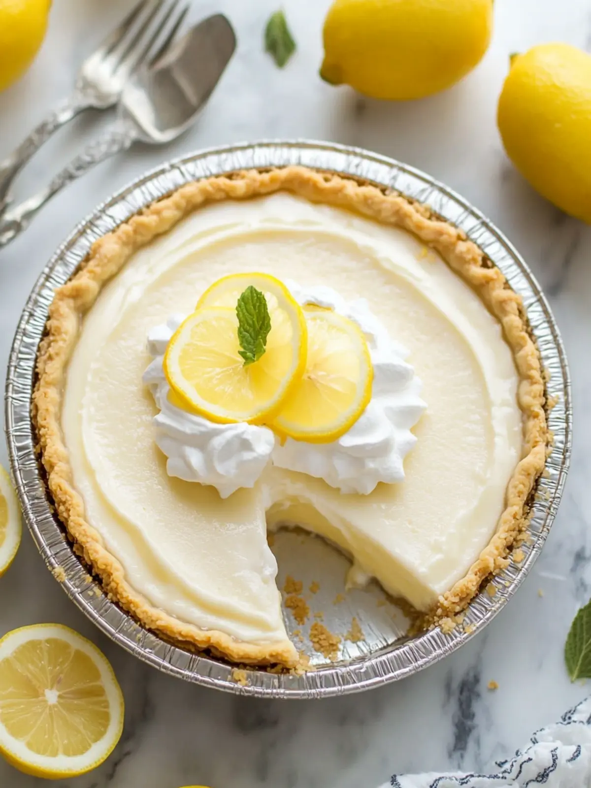 Lemon icebox pie recipe