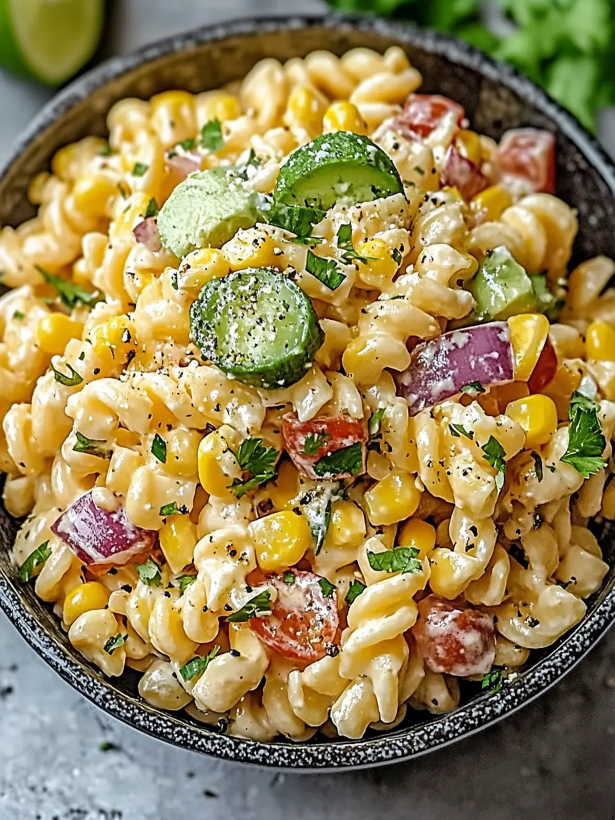 Spice Up Your Summer with Mexican Street Corn Pasta Salad