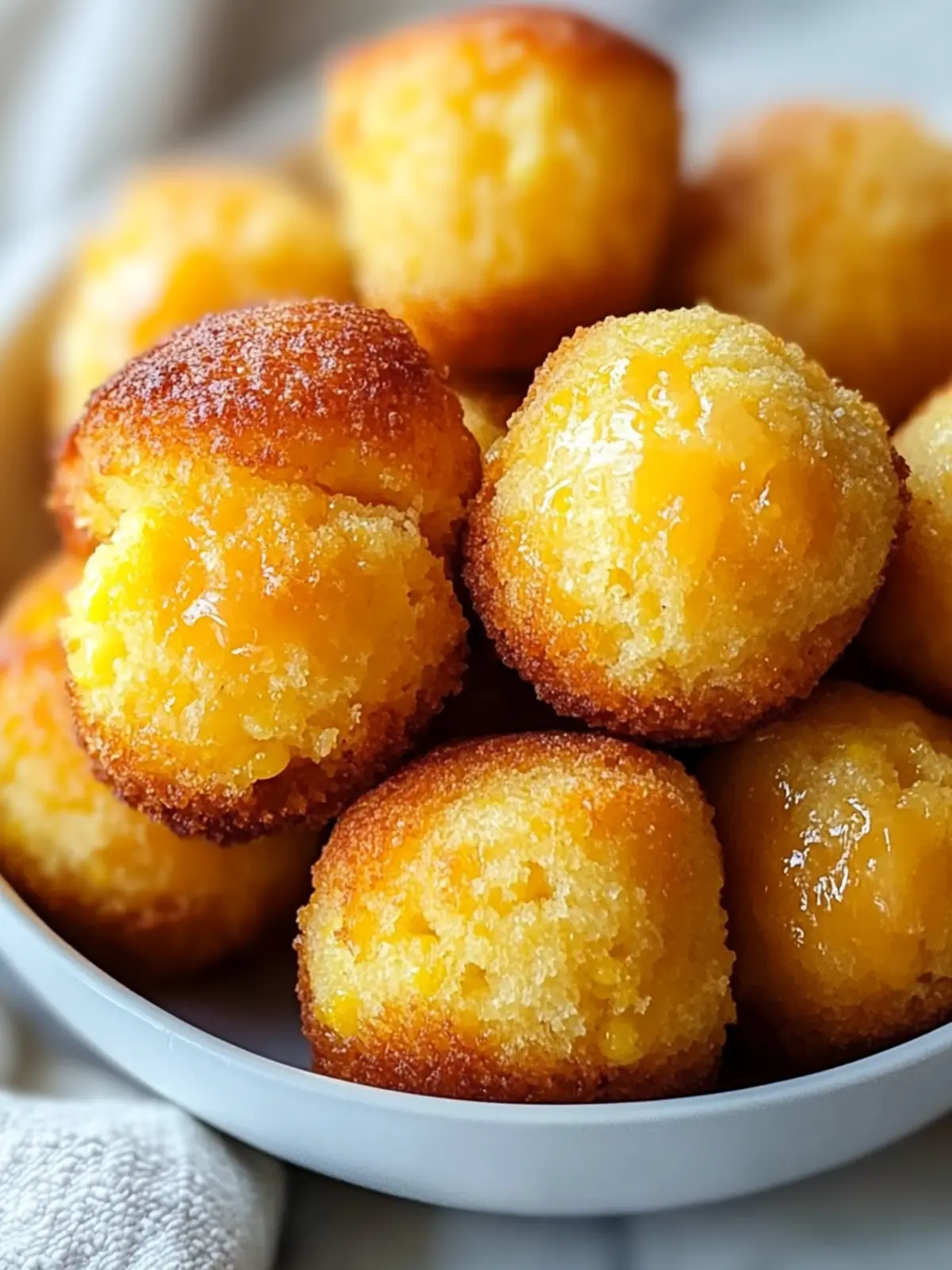 Southern-Style Honey Butter Cornbread Poppers