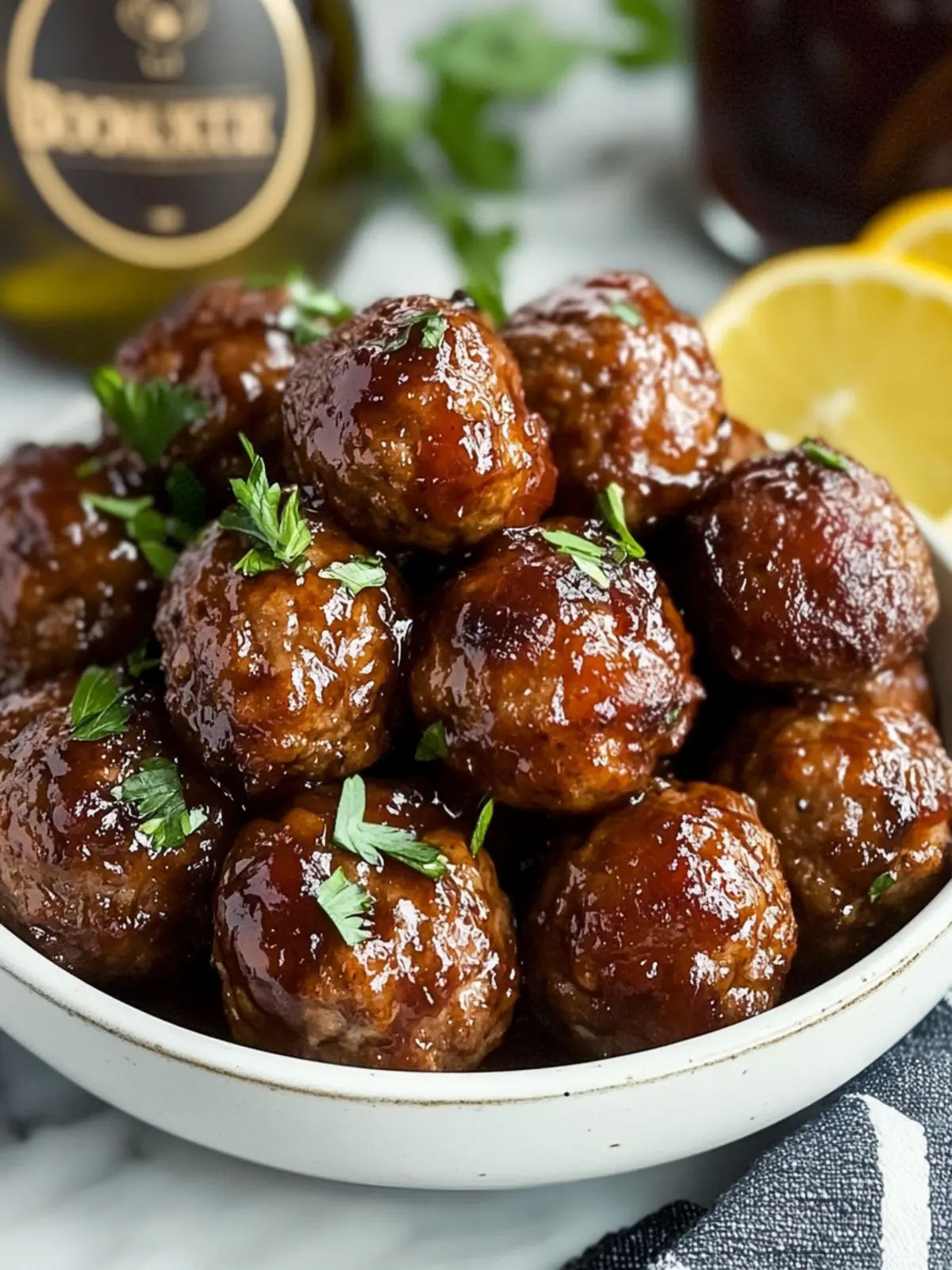 bourbon meatballs