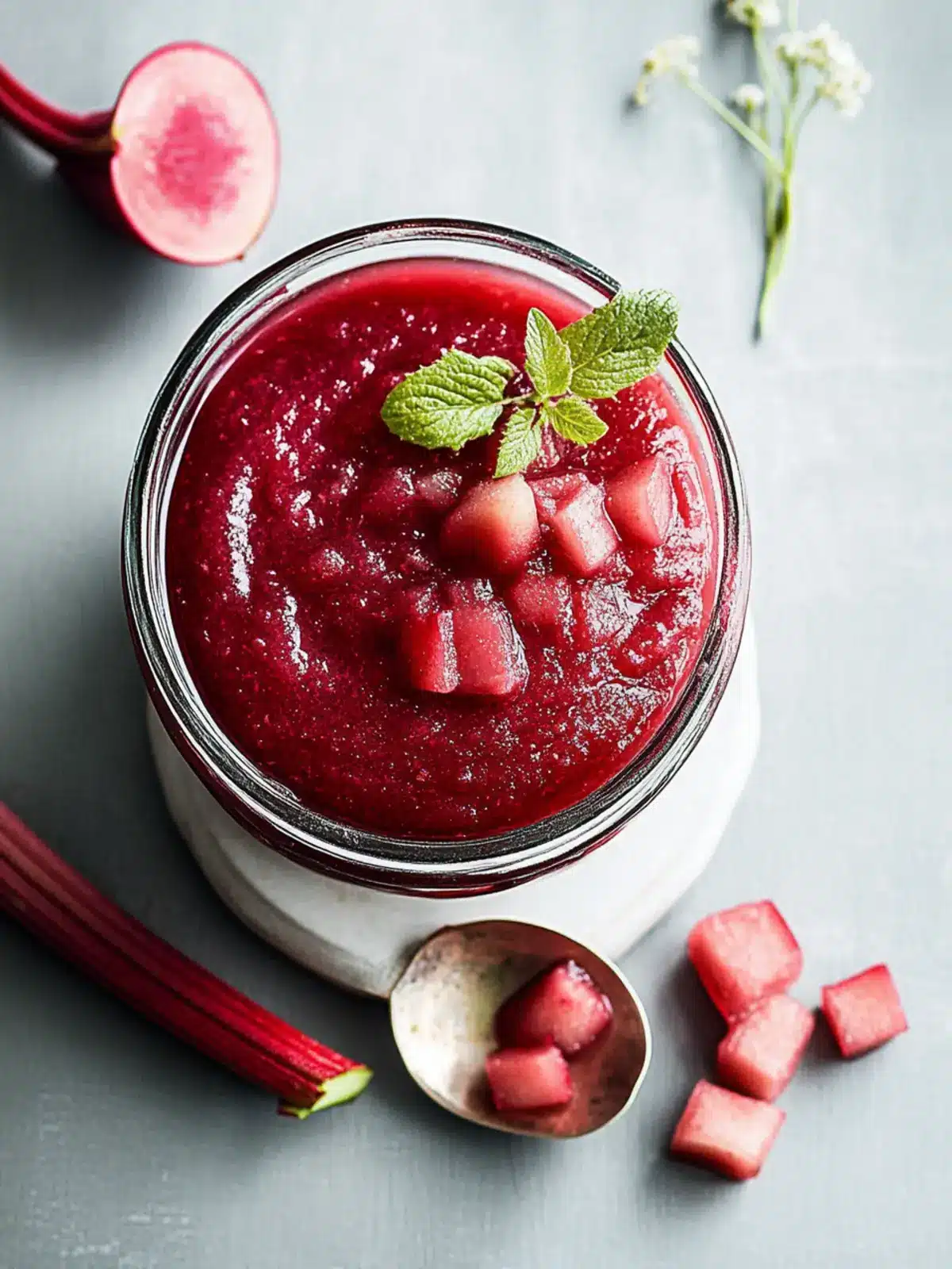rhubarb sauce