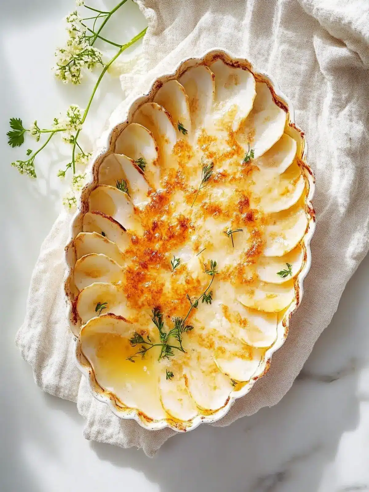 scalloped