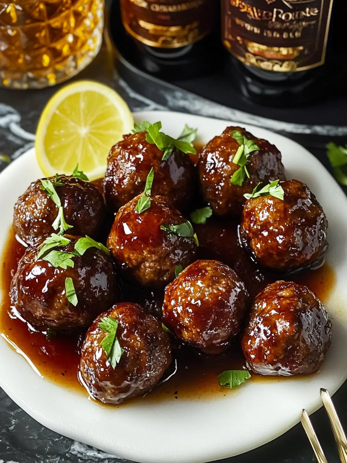 bourbon meatballs