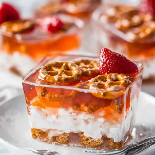 pretzel jello dessert