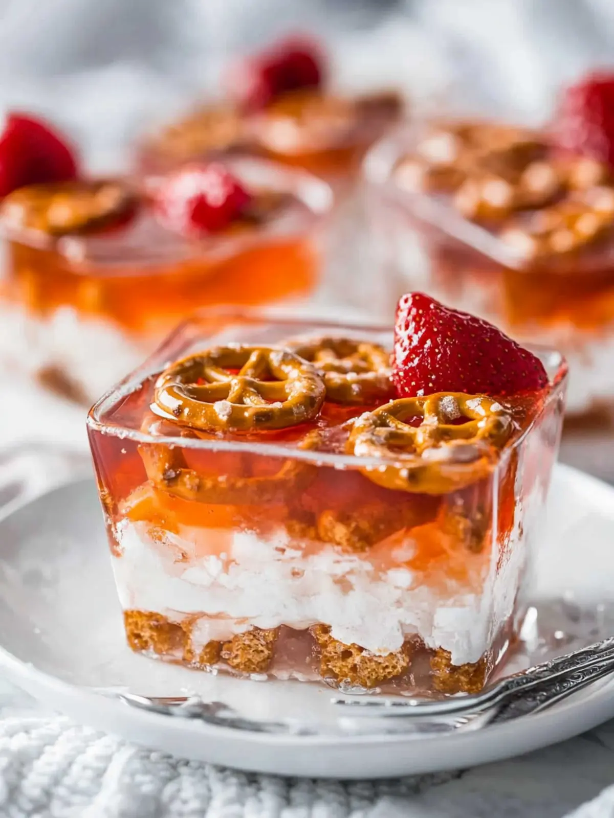 Irresistible Pretzel Jello Dessert for a Sweet Surprise