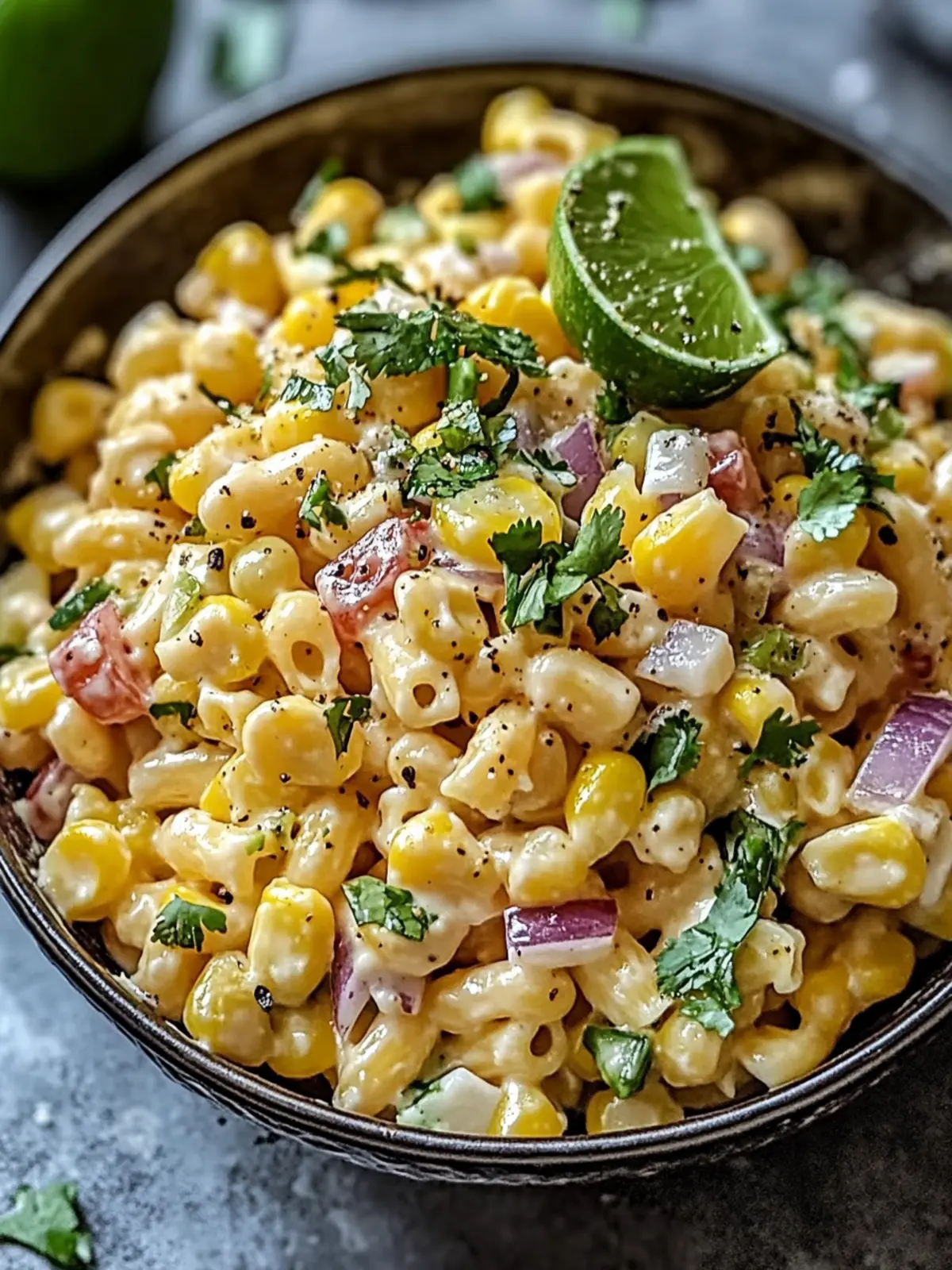 Mexican Street Corn Pasta Salad is a must-try dish!