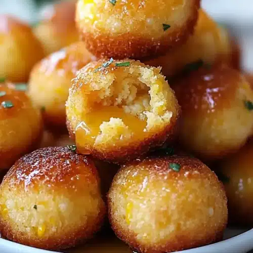 Southern-Style Honey Butter Cornbread Poppers