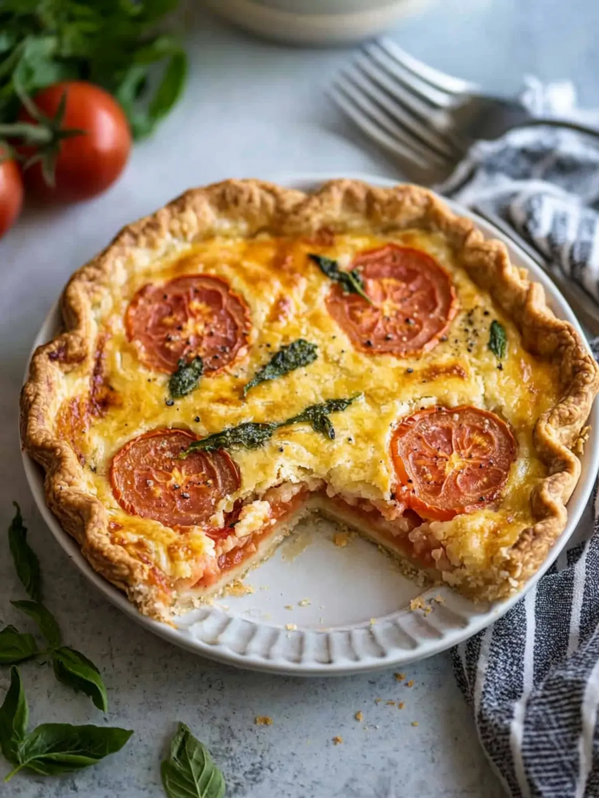 Savory Tomato Pie: A Fresh Twist for Your Dinner Table