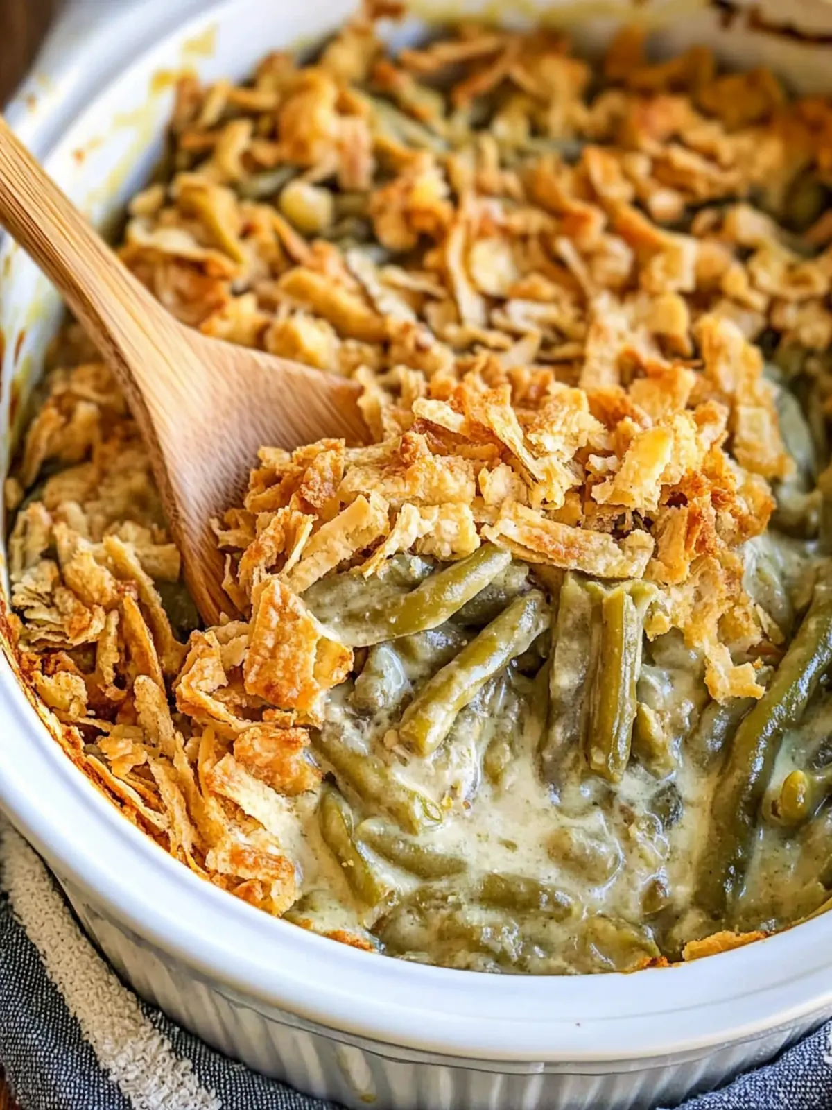 Easy Crockpot Green Bean Casserole Everyone Will Devour