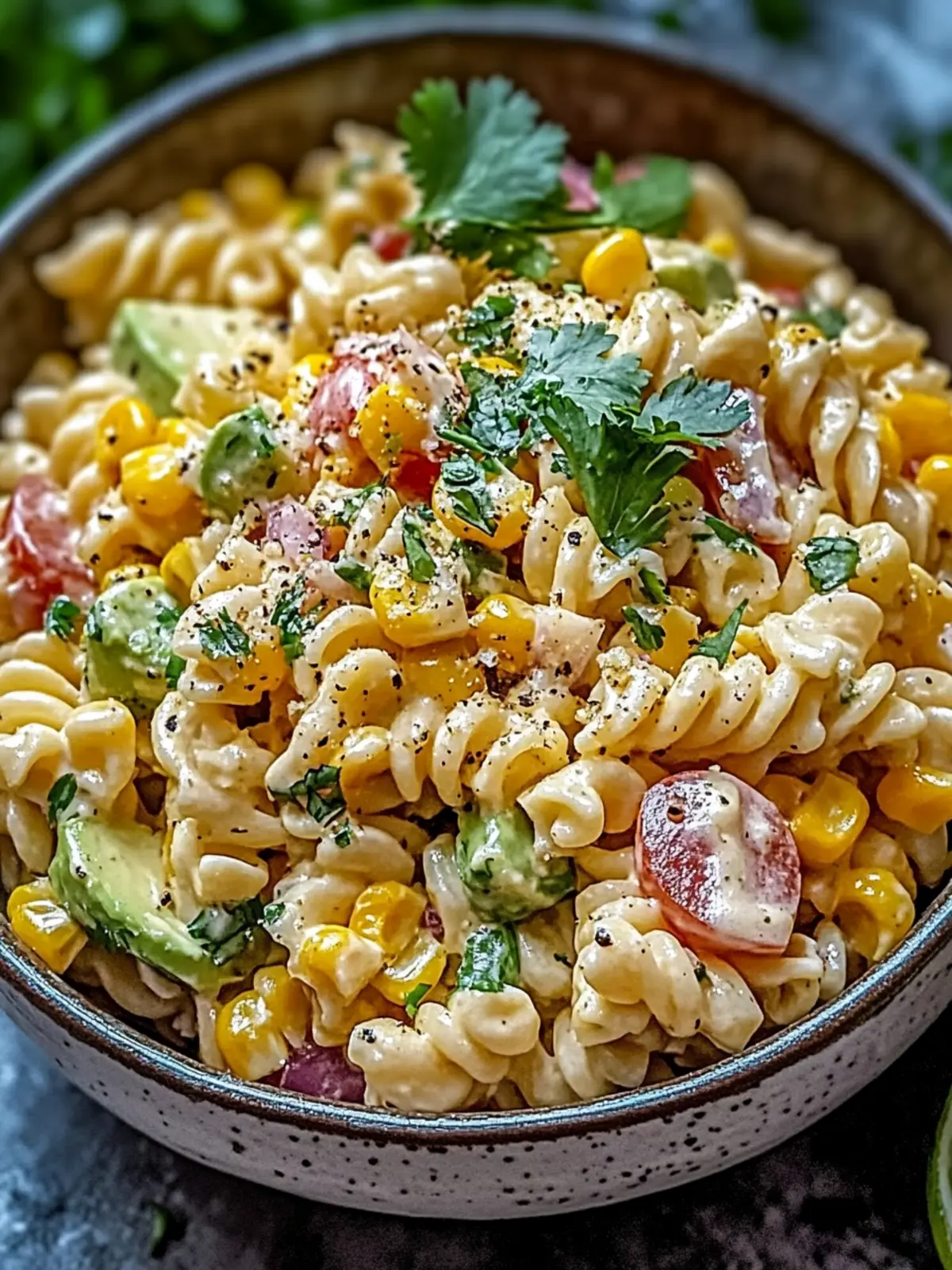 Mexican Street Corn Pasta Salad is a must-try dish!