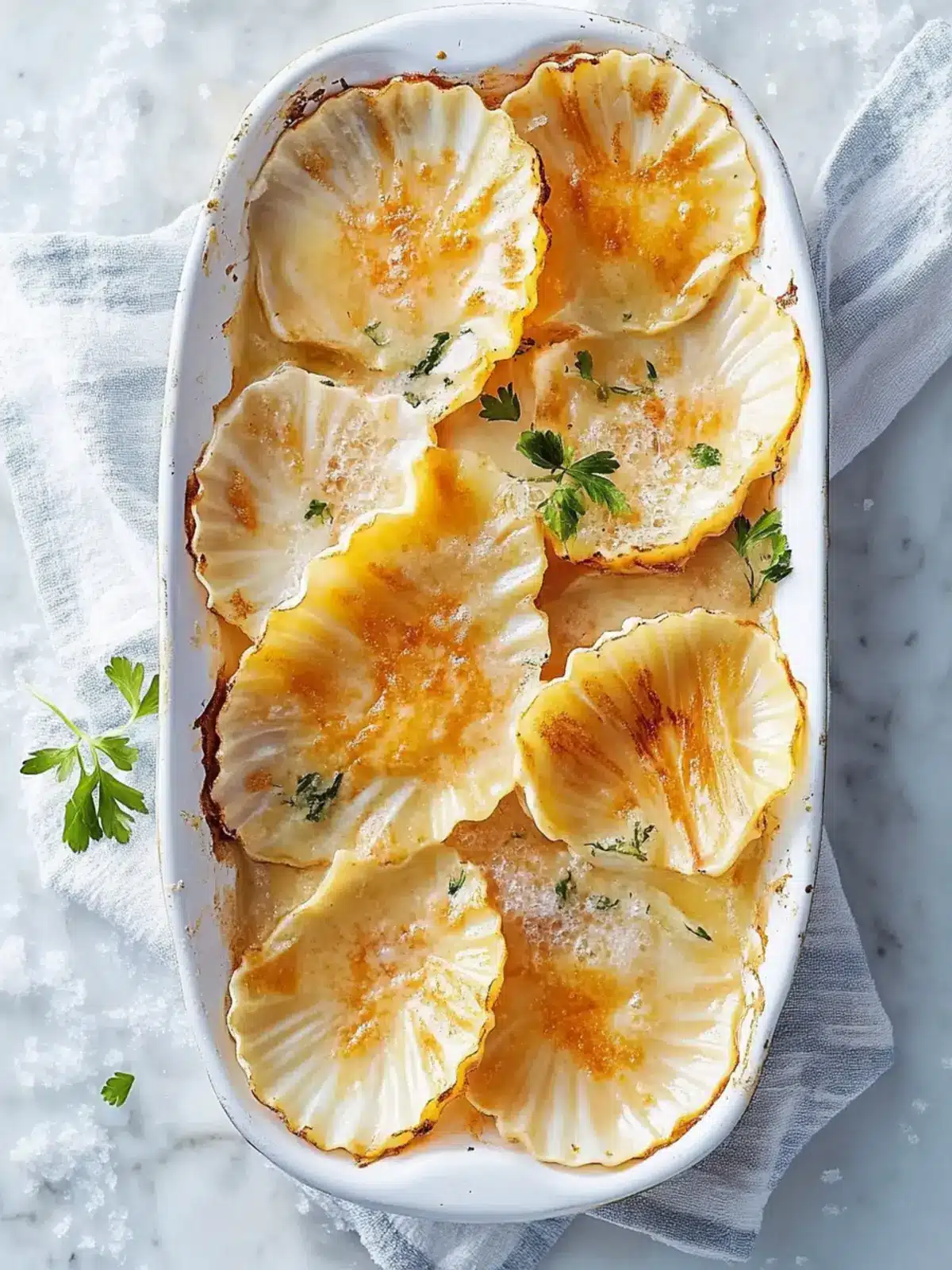 scalloped