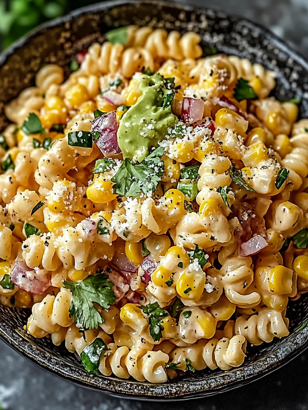 Mexican Street Corn Pasta Salad is a must-try dish!