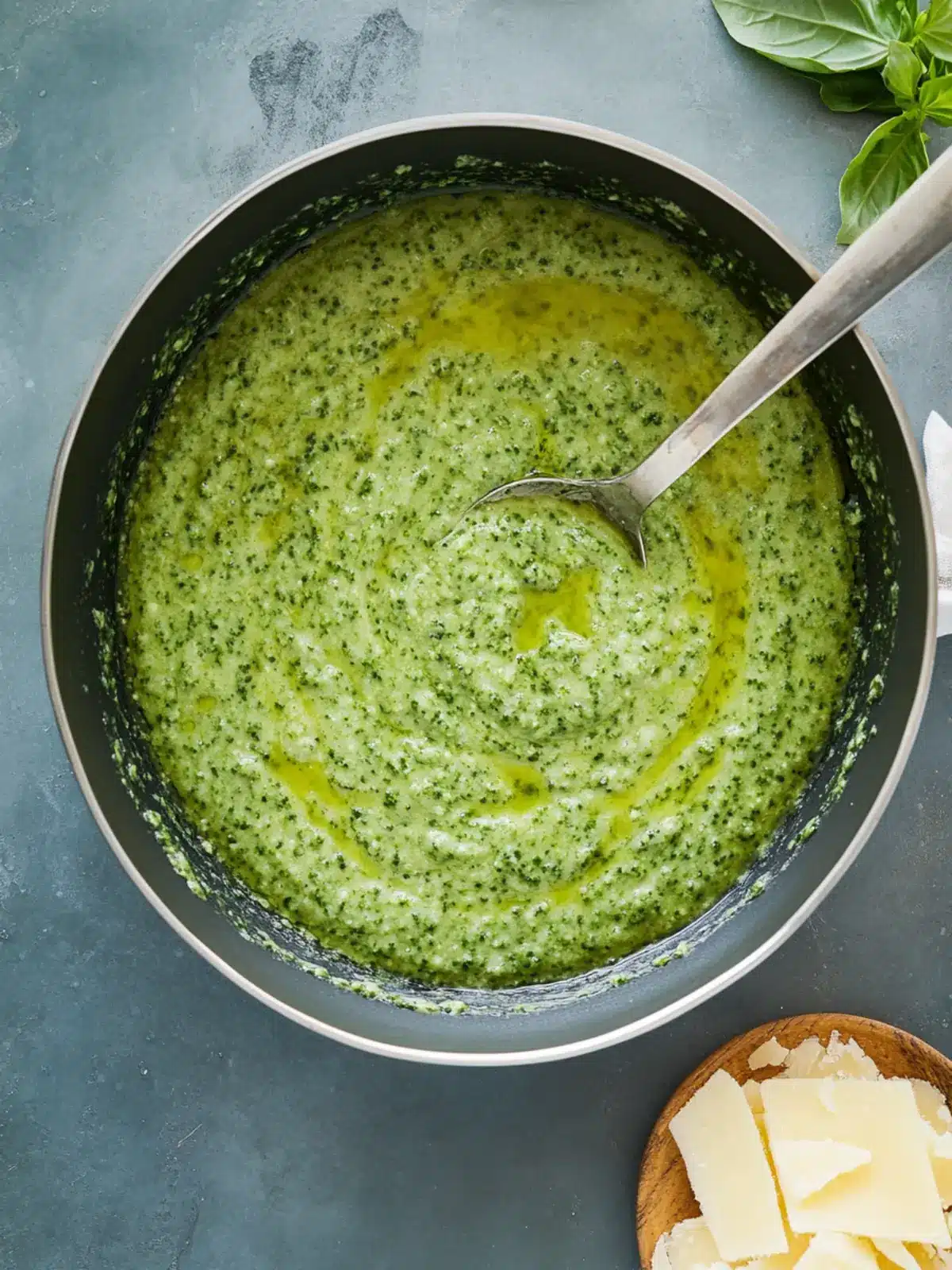 creamy pesto sauce