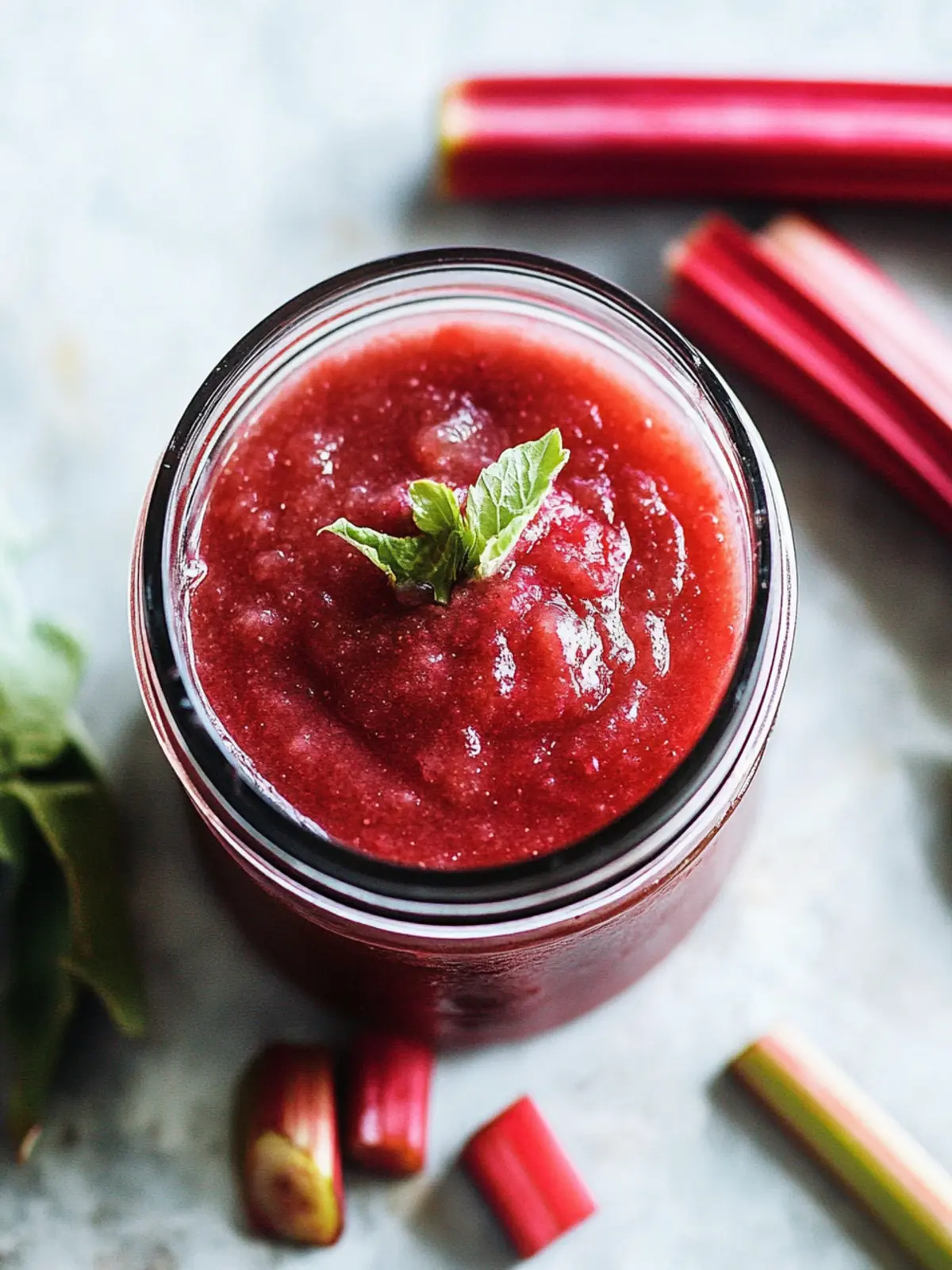 Delicious Rhubarb Sauce: A Sweet Twist on Homemade Treats
