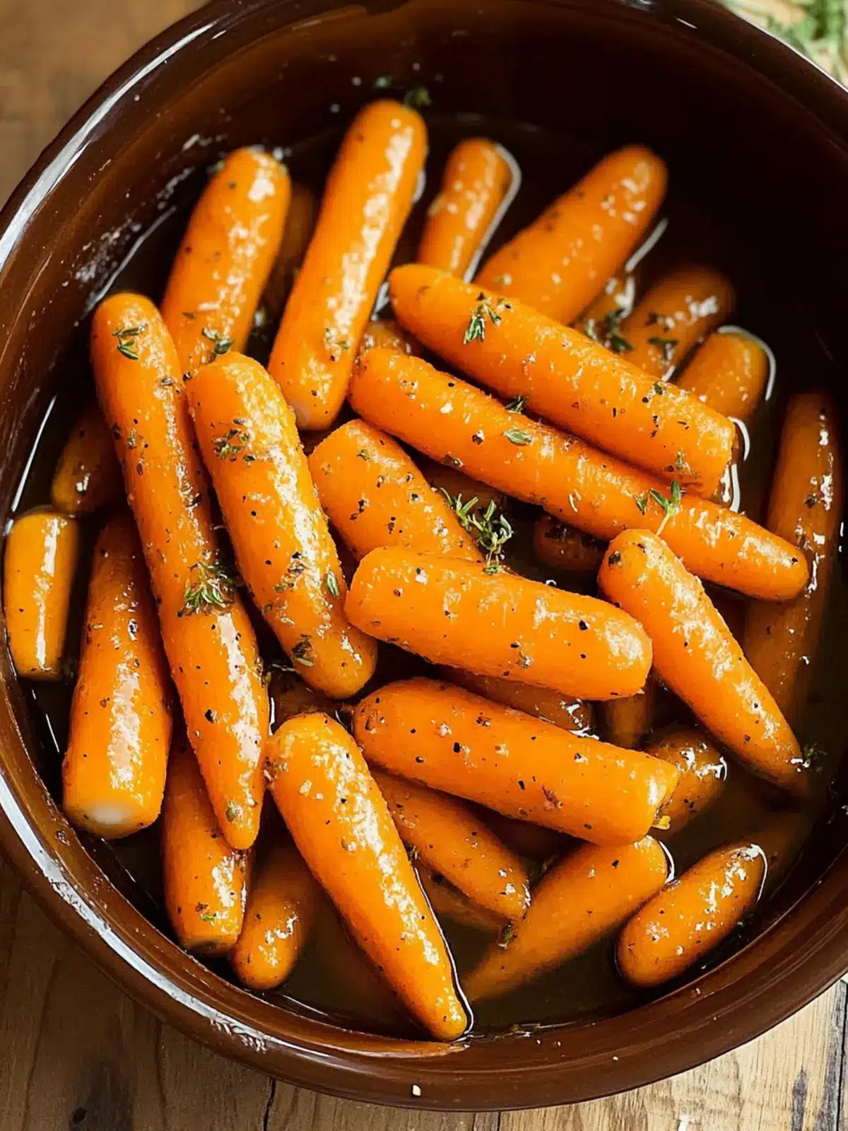 glazed carrots crockpot