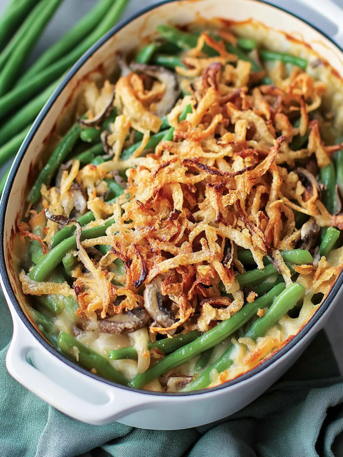 Ultimate Green Bean Casserole Your Guests Will Devour